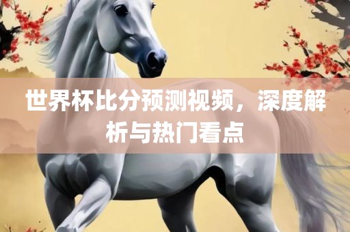 世界杯比分预测视频，深度解析与热门看点