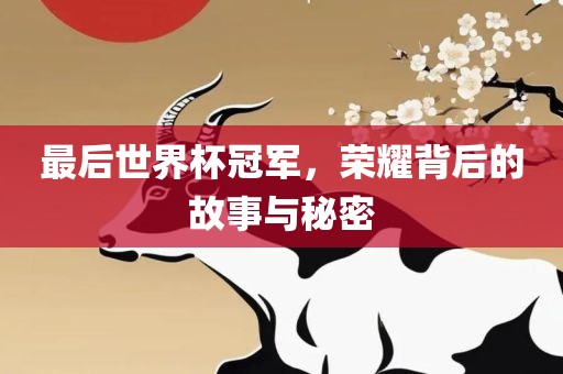 最后世界杯冠军，荣耀背后的故事与秘密