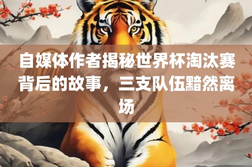 自媒体作者揭秘世界杯淘汰赛背后的故事，三支队伍黯然离场