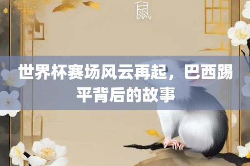 世界杯赛场风云再起，巴西踢平背后的故事