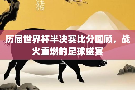 历届世界杯半决赛比分回顾，战火重燃的足球盛宴