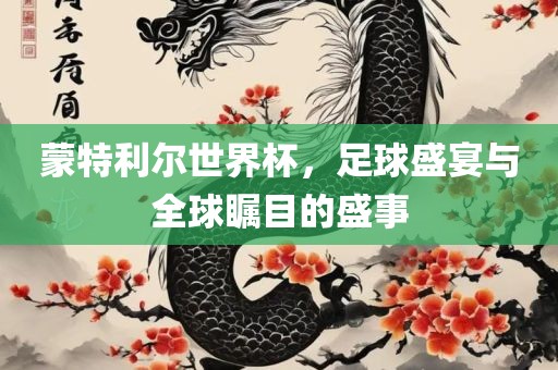 蒙特利尔世界杯，足球盛宴与全球瞩目的盛事