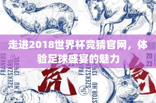 走进2018世界杯竞猜官网，体验足球盛宴的魅力漯河市盈旭机械设备有限公司