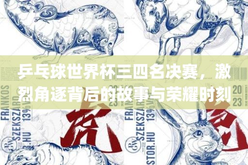 乒乓球世界杯三四名决赛，激烈角逐背后的故事与荣耀时刻漯河市盈旭机械设备有限公司