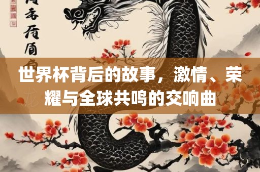 世界杯背后的故事，激情、荣耀与全球共鸣的交响曲