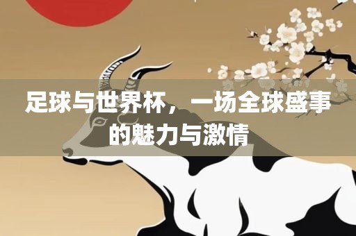 足球与世界杯，一场全球盛事的魅力与激情