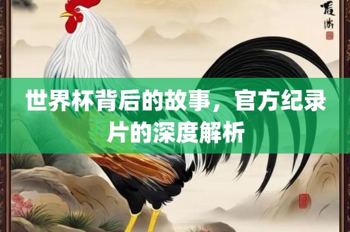 世界杯背后的故事，官方纪录片的深度解析