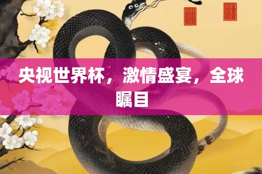 央视世界杯，激情盛宴，全球瞩目