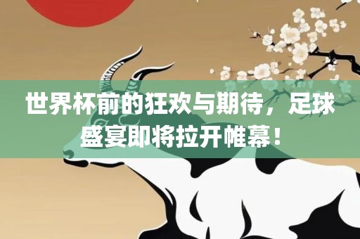 世界杯前的狂欢与期待，足球盛宴即将拉开帷幕！