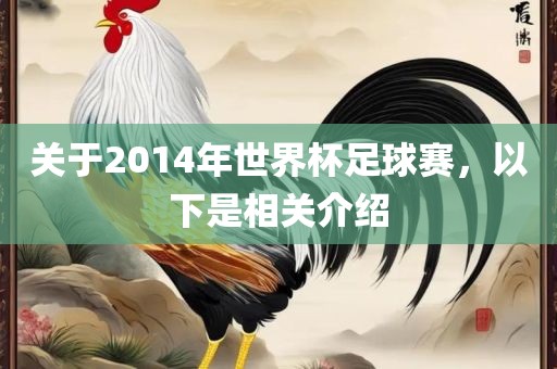 关于2014年世界杯足球赛，以下是相关介绍