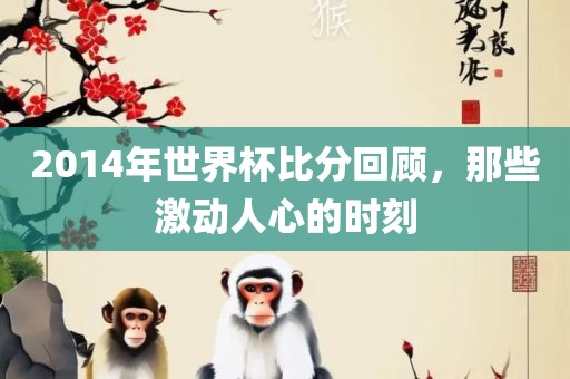 2014年世界杯比分回顾，那些激动人心的时刻