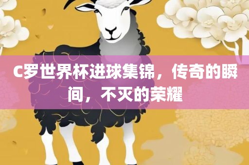 C罗世界杯进球集锦，传奇的瞬间，不灭的荣耀