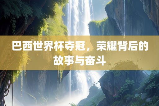 巴西世界杯夺冠，荣耀背后的故事与奋斗