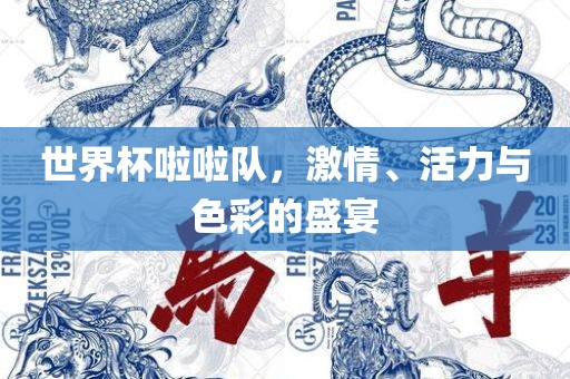 世界杯啦啦队，激情、活力与色彩的盛宴