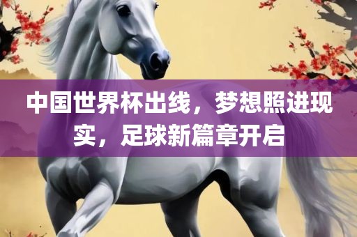 中国世界杯出线，梦想照进现实，足球新篇章开启