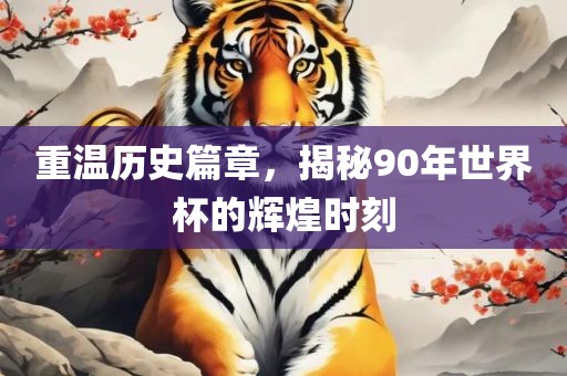 重温历史篇章，揭秘90年世界杯的辉煌时刻漯河市盈旭机械设备有限公司