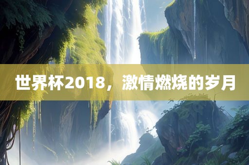 世界杯2018，激情燃烧的岁月