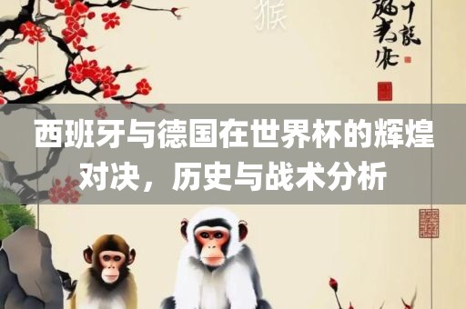 西班牙与德国在世界杯的辉煌对决，历史与战术分析
