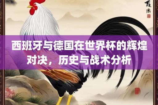 西班牙与德国在世界杯的辉煌对决，历史与战术分析