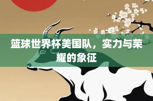篮球世界杯美国队，实力与荣耀的象征