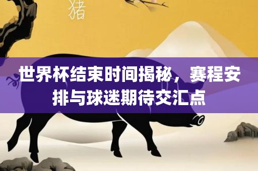 世界杯结束时间揭秘，赛程安排与球迷期待交汇点