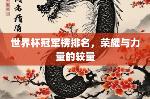 世界杯冠军榜排名，荣耀与力量的较量