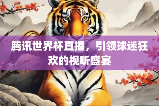 腾讯世界杯直播，引领球迷狂欢的视听盛宴