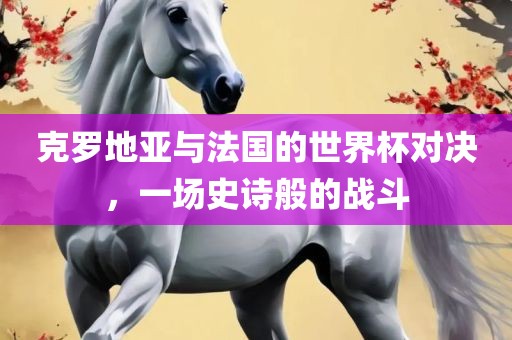 克罗地亚与法国的世界杯对决，一场史诗般的战斗漯河市盈旭机械设备有限公司