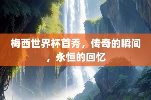 梅西世界杯首秀，传奇的瞬间，永恒的回忆