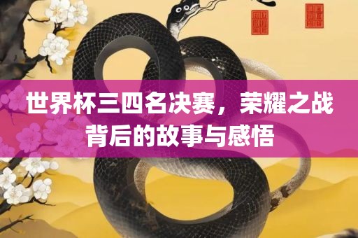 世界杯三四名决赛，荣耀之战背后的故事与感悟