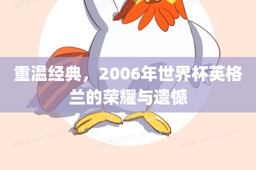 重温经典，2006年世界杯英格兰的荣耀与遗憾