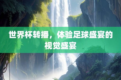 世界杯转播，体验足球盛宴的视觉盛宴