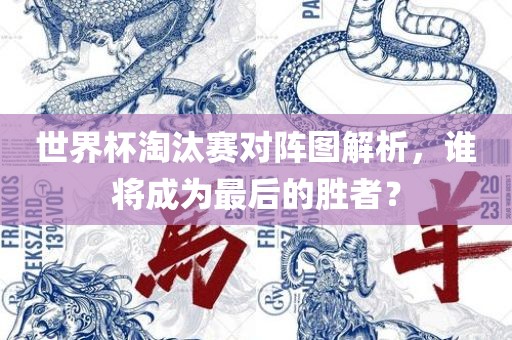 世界杯淘汰赛对阵图解析，谁将成为最后的胜者？