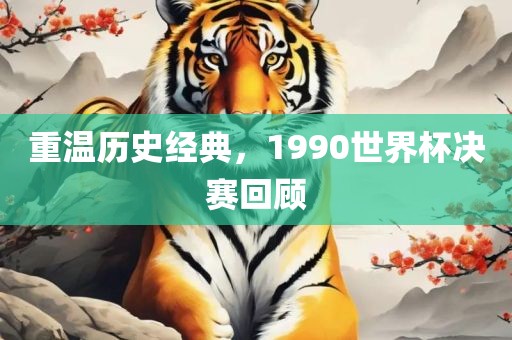 重温历史经典，1990世界杯决赛回顾