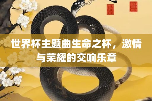 世界杯主题曲生命之杯，激情与荣耀的交响乐漯河市盈旭机械设备有限公司章