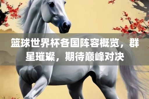 篮球世界杯各国阵容概览，群星璀璨，期待巅峰对决