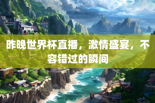 昨晚世界杯直播，激情盛宴，不容错过的瞬间
