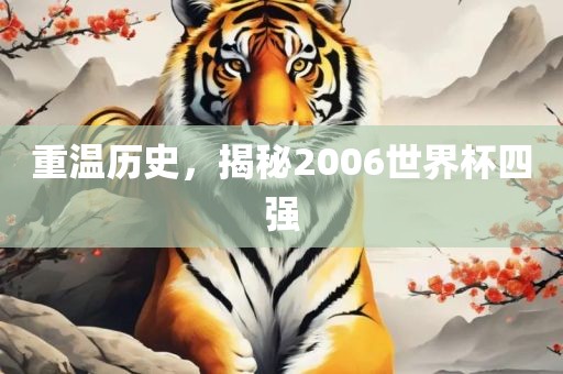 重温历史，揭秘2006世界杯四强漯河市盈旭机械设备有限公司
