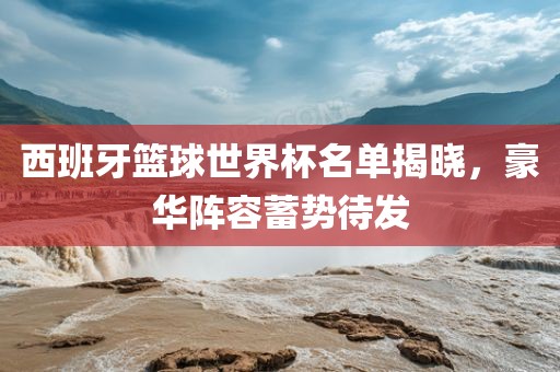 西班牙篮球世界杯名单揭晓，豪华阵容蓄势待发