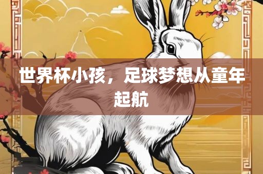 世界杯小孩，足球梦想从童年起航