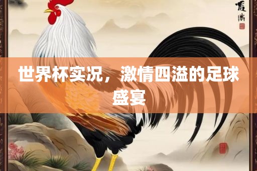 世界杯实况，激情四溢的足球盛宴