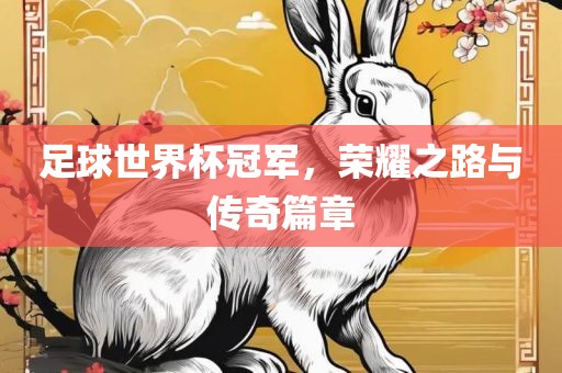 足球世界杯冠军，荣耀之路与传奇篇章