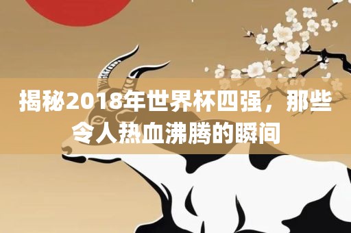 揭秘2018年世界杯四强，那些令人热血沸腾的瞬间