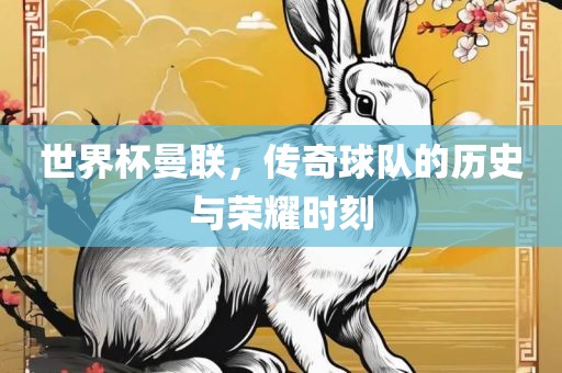 世界杯曼联，传奇球队的历史与荣耀时刻漯河市盈旭机械设备有限公司