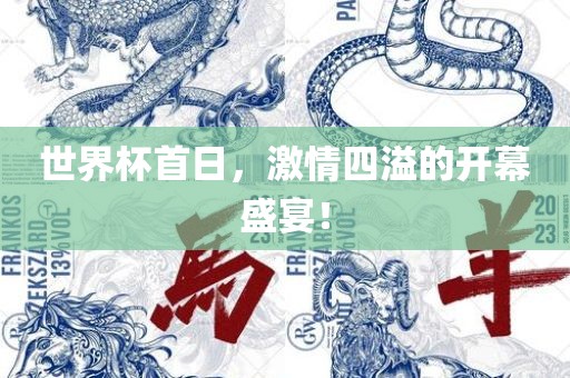 世界杯首日，激情四溢的开幕盛宴！