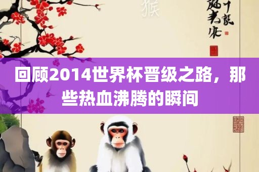 回顾2014世界杯晋级之路，那些热血沸腾的瞬间