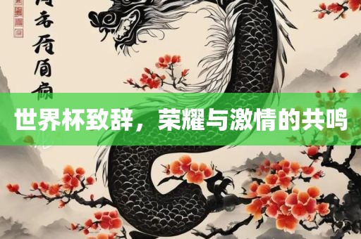世界杯致辞，荣耀与激情的共鸣