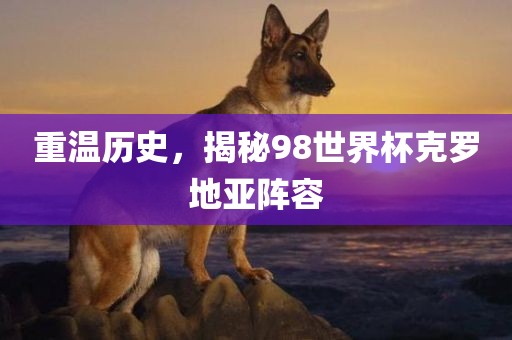 重温历史，揭秘98世界杯克罗地亚阵容