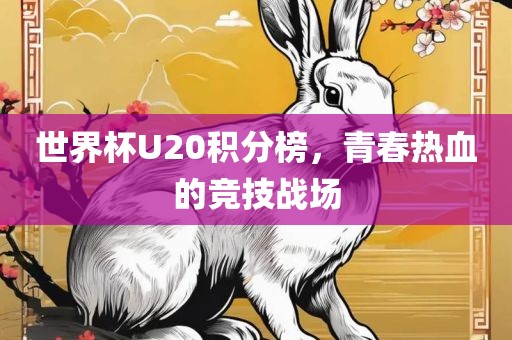 世界杯U20积分榜，青春热血的竞技战场