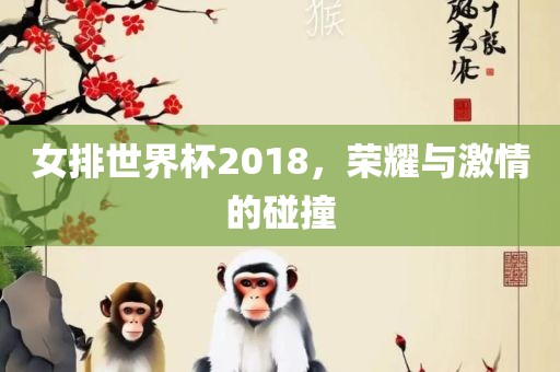 女排世界杯2018，荣耀与激情的碰撞